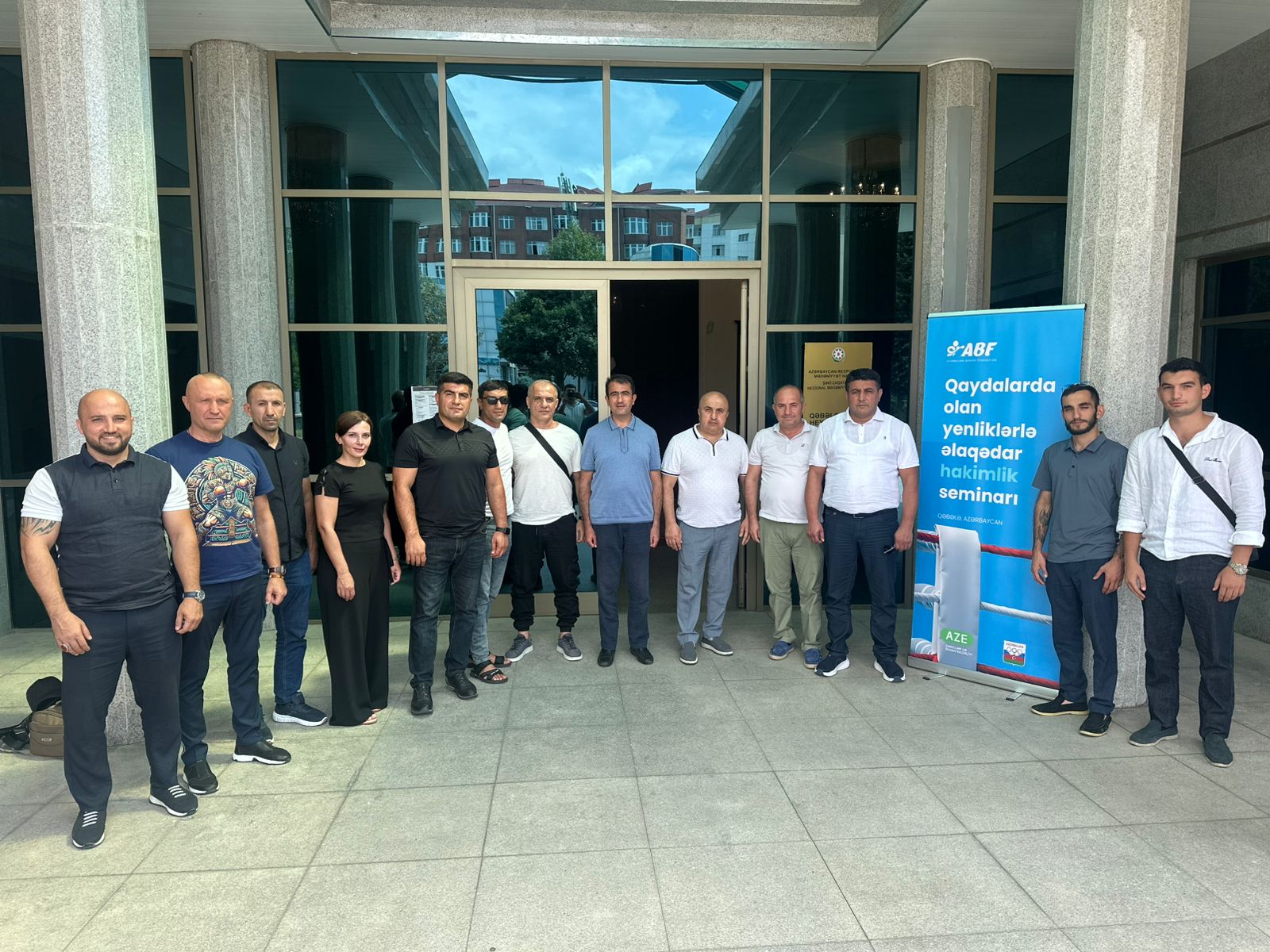 Qəbələdə boks hakimləri üçün seminar