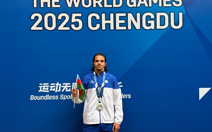Quliyevdən Dünya Oyunlarında gümüş medal