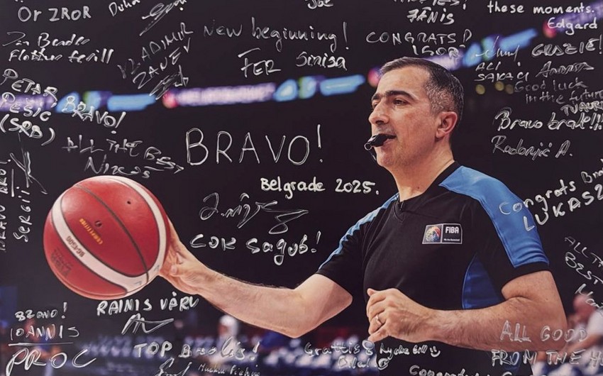 Azərbaycanlı referi FIBA yarışlarında sonuncu dəfə hakimlik edəcək