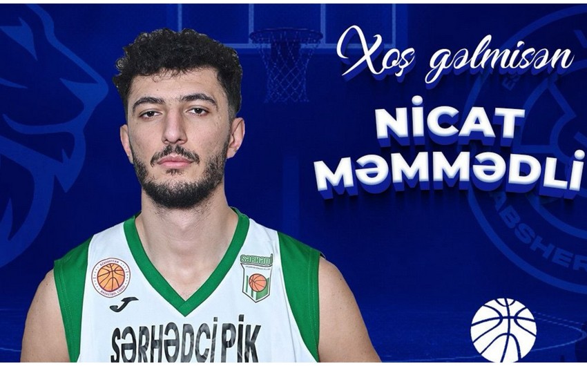 “Abşeron Lions”da yeni basketbolçu