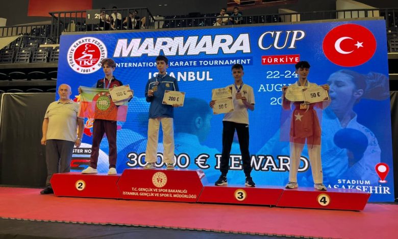Azərbaycanlı idmançı beynəlxalq turnirdə çempion oldu