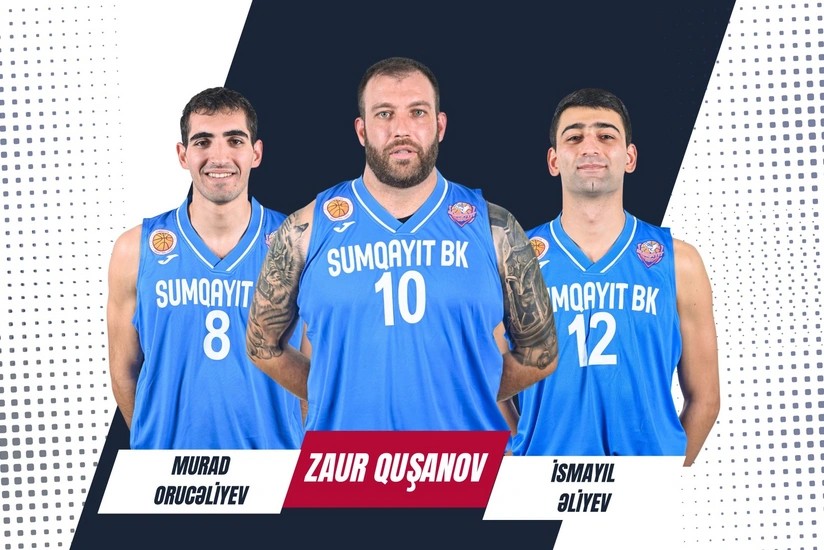 “Sumqayıt”dan 3 basketbolçu ilə yeni müqavilə