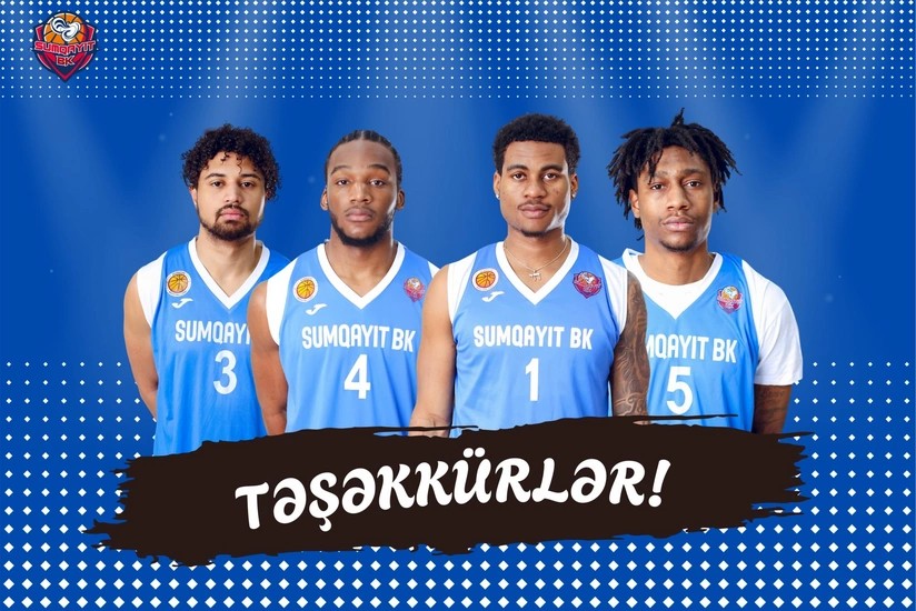 “Sumqayıt” 4 basketbolçu ilə vidalaşdı