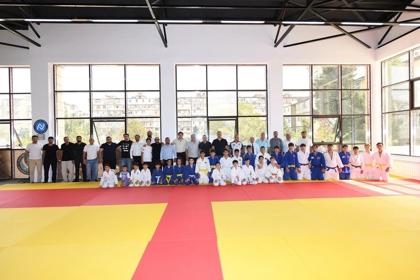 Bakıda yeni cüdo zalı istifadəyə verildi