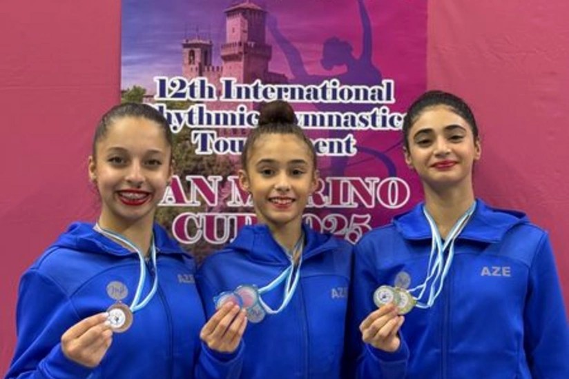 Azərbaycan gimnastlarından San-Marinoda 7 medal