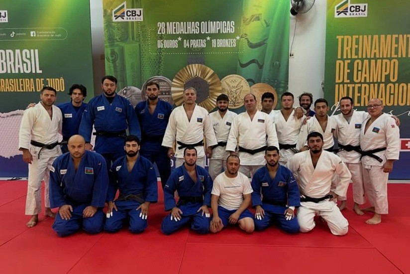 Cüdoçularımız Braziliyada beynəlxalq təlim-məşq düşərgəsində