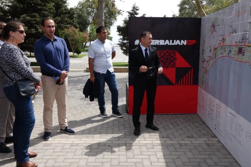 AEBA Bakıda Formula 1-in keçiriləcəyi ərazinin radioloji təhlükəsizliyini yoxlayıb