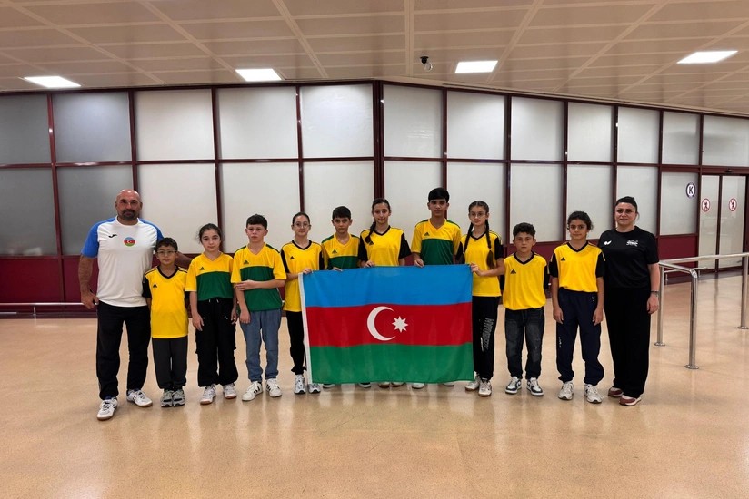 Stolüstü tennisçilər Gürcüstana yollandılar