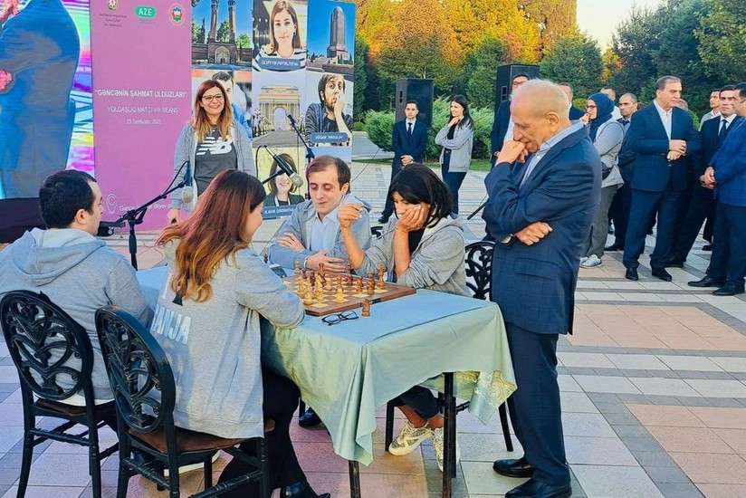 “Gəncənin şahmat ulduzları” adlanan yoldaşlıq matçı keçirildi