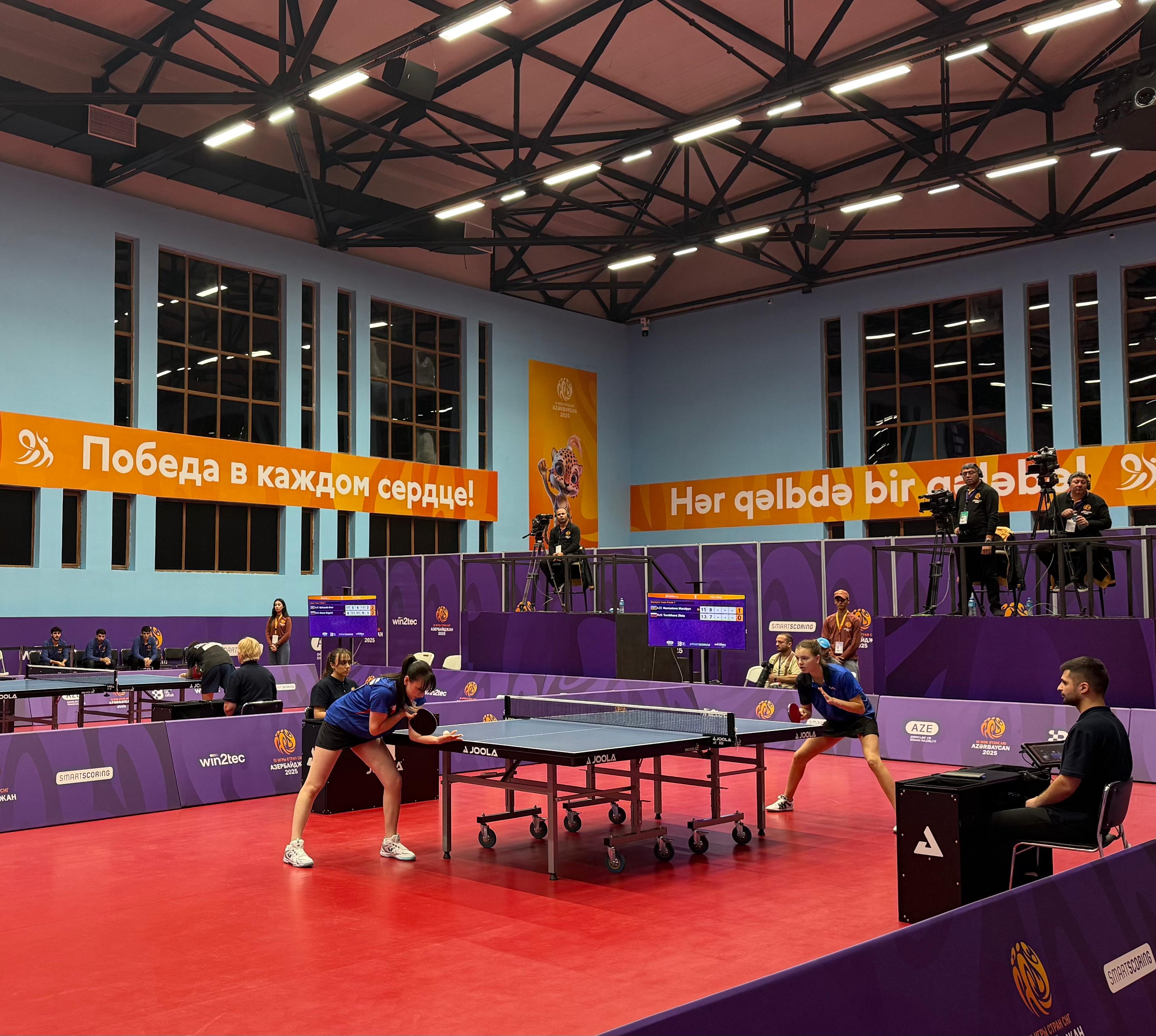 Azərbaycanın stolüstü tennisçiləri finala yüksəldi
