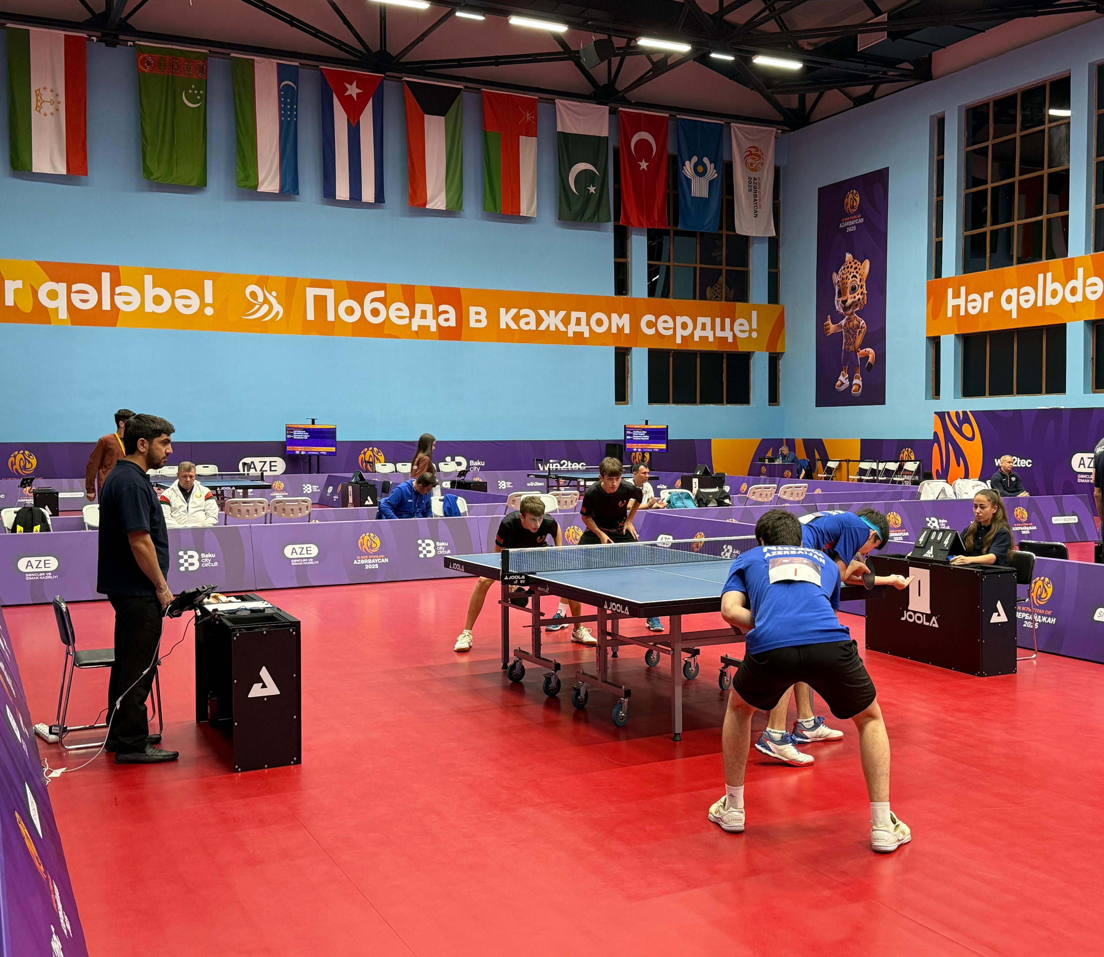 Stolüstü tennisçilərdən MDB Oyunlarında daha bir mükafat