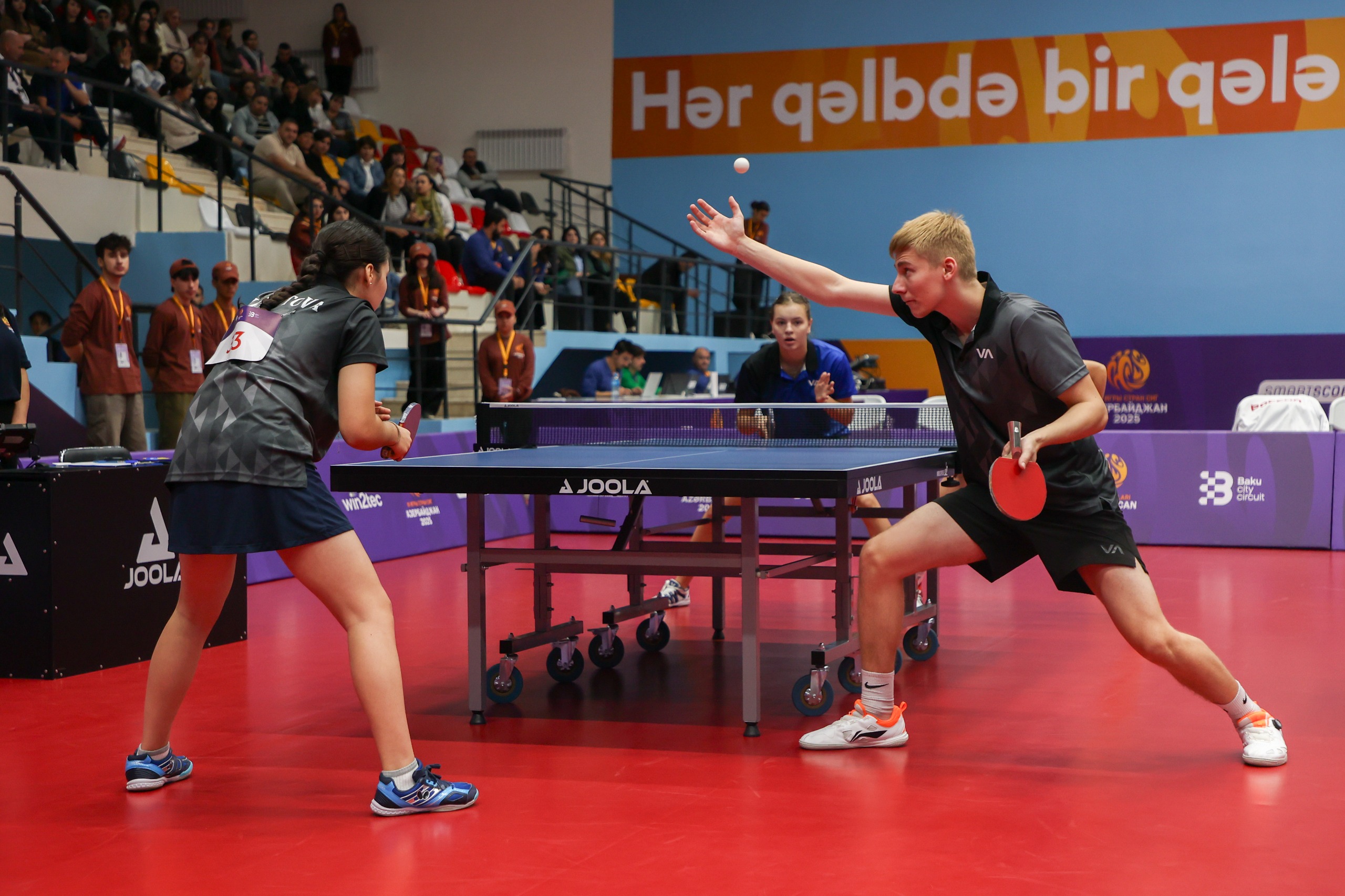 MDB Oyunları: Stolüstü tennis yarışlarının qalibi bilindi