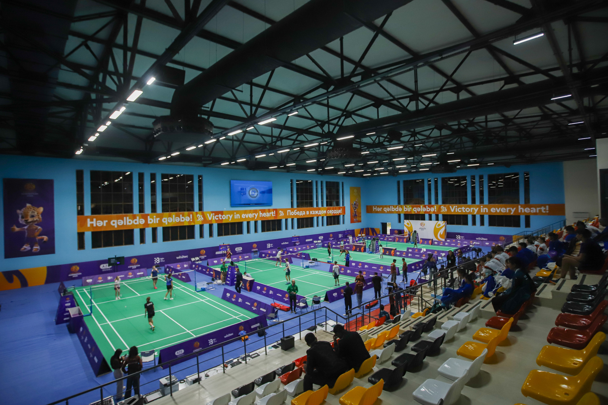 Badminton millimiz Belarusa məğlub oldu