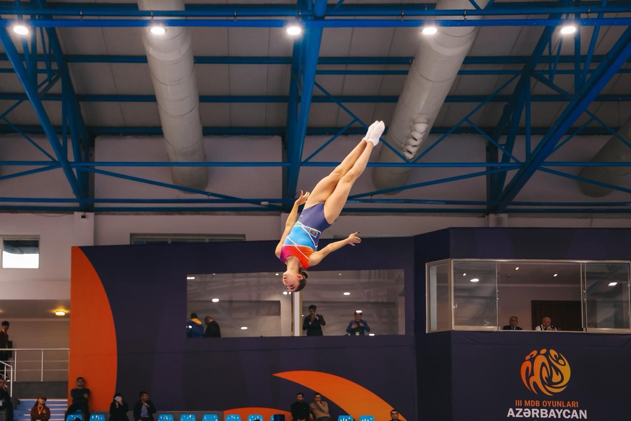 MDB Oyunlarında gimnastika yarışlarına start verildi