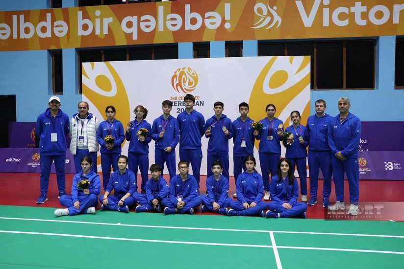 Azərbaycan badmintonçuları III MDB Oyunlarında 7 medal qazanıblar