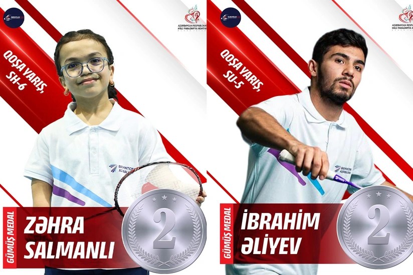 Azərbaycan parabadmintonçuları AÇ-ni 2 medalla başa vurdular