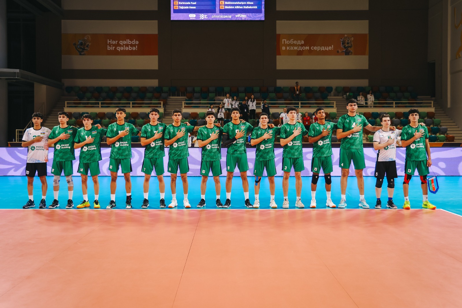 MDB Oyunlarında voleybol yarışlarına yekun vuruldu