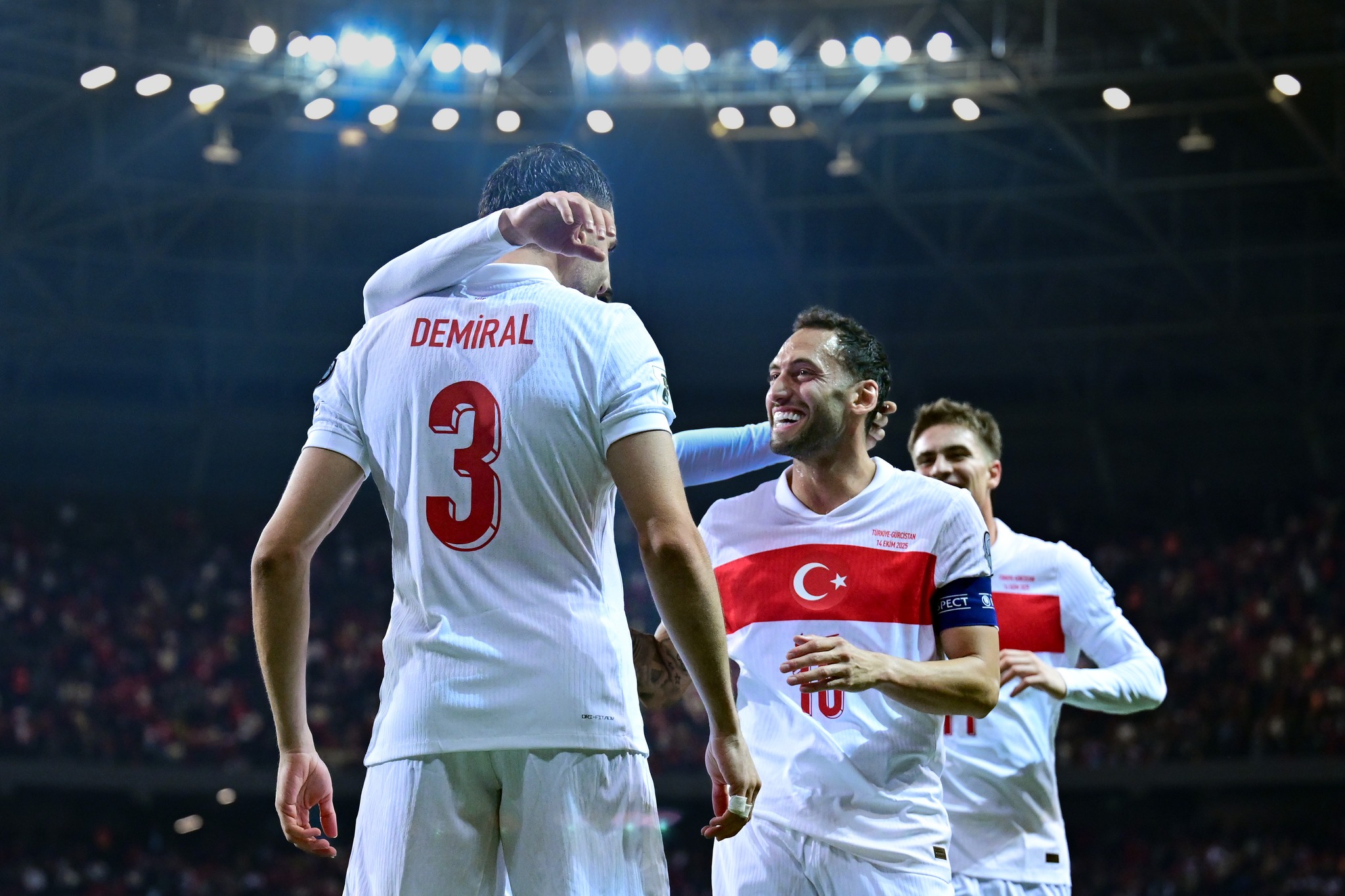 Türkiyə millisi Gürcüstanı darmadağınla yola saldı