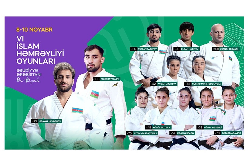 İslamiadada Azərbaycanı təmsil edəcək cüdoçular açıqlandı