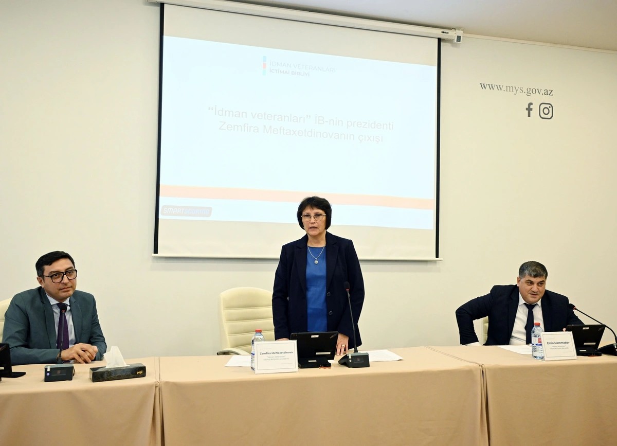 Zemfira Meftahətdinova “İdman veteranları” İctimai Birliyinin prezidenti seçildi