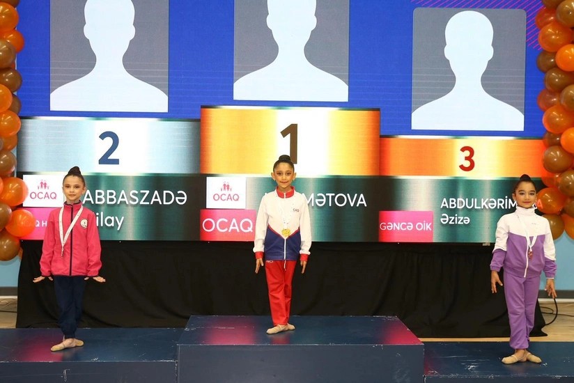 Qəbələdə bədii gimnastika üzrə "Grace of Nature" turniri keçirilib