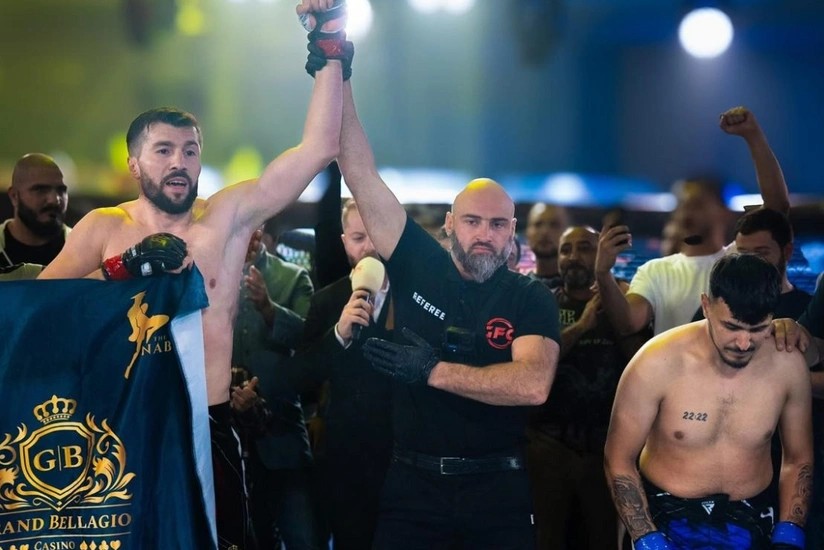 Alim Nəbiyev MMA-da növbəti qələbəsini qazanıb