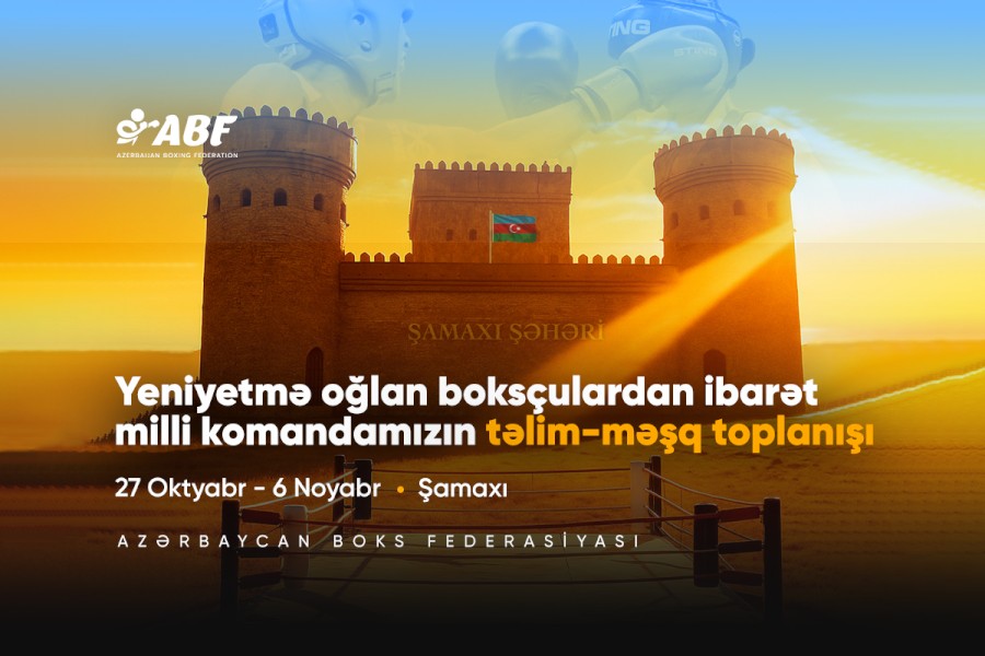 Yeniyetmə boksçular AÇ-nin hazırlığına başlayıb