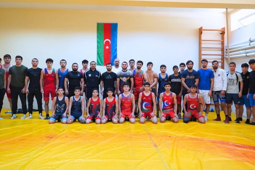 Azərbaycanın titullu güləşçilərindən “ustad dərsi”