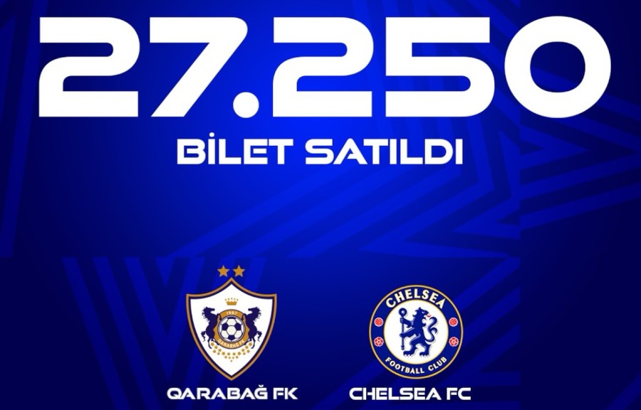 ÇL: “Qarabağ”ın oyununa 27 250 bilet satılıb