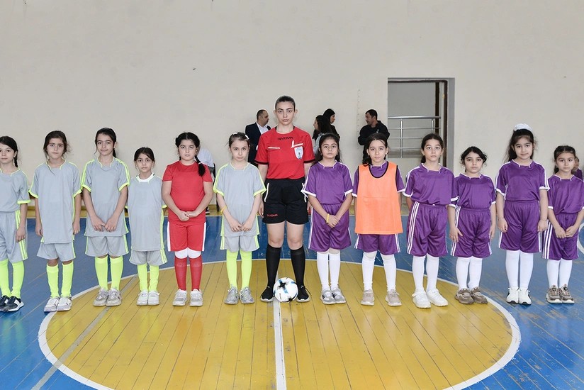 UEFA-nın dəstəyi ilə təşkil olunan “Məktəbli Qızlar” turnirinə start verilib