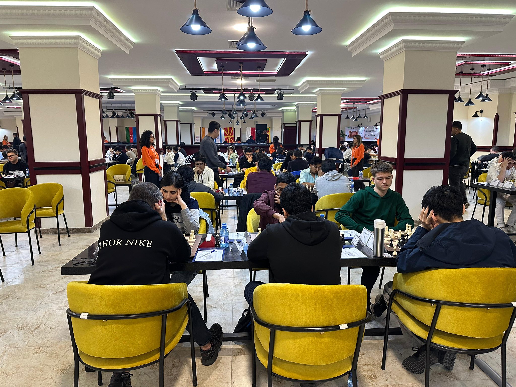 Gəncədə beynəlxalq şahmat festivalına start verildi