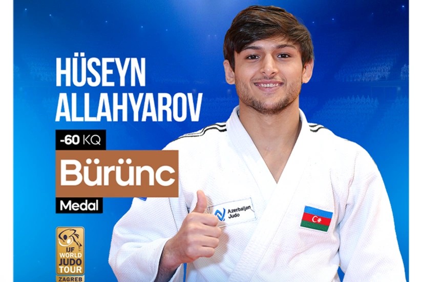 Azərbaycan cüdoçusundan qran-pridə bürünc medal