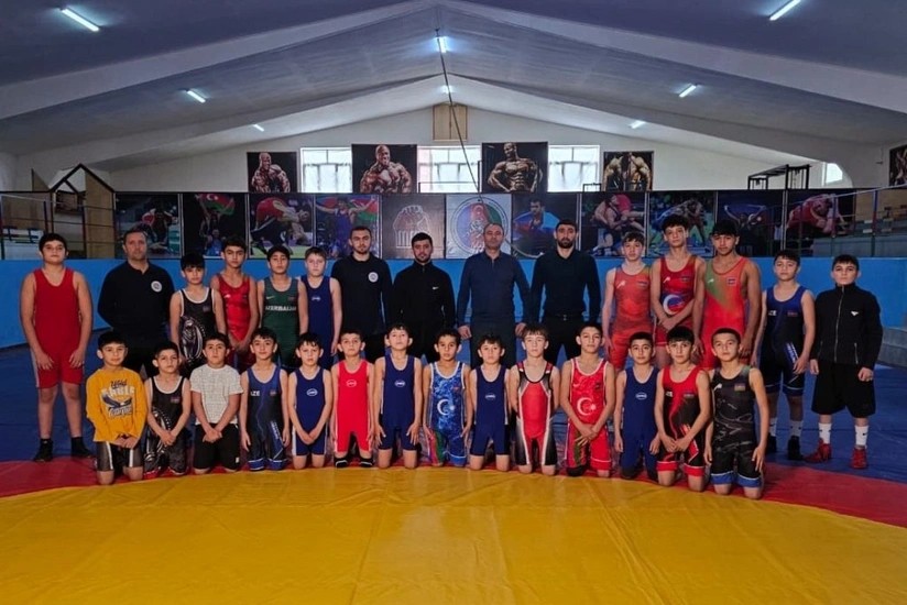 Şəmkirdə güləş zalı istifadəyə verilib