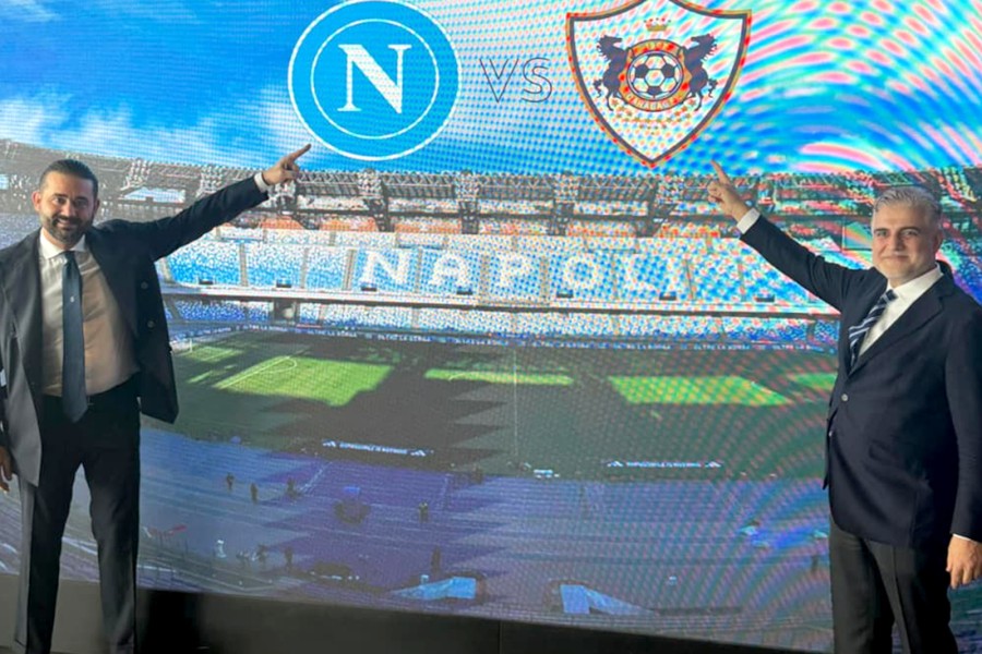 “Qarabağ” və “Napoli” rəhbərləri arasında görüş keçirilib
