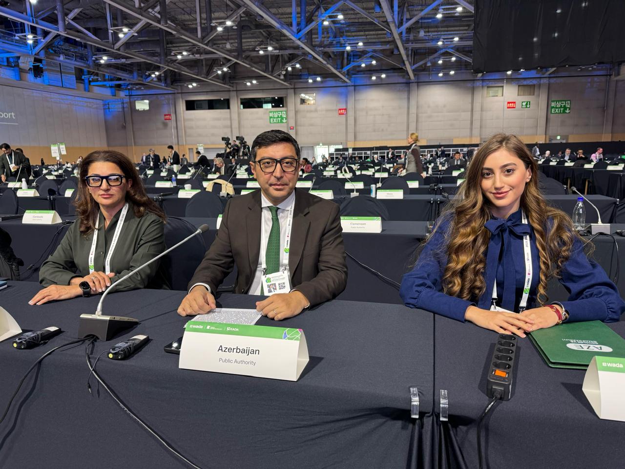 Fərid Qayıbov Dünya Antidopinq Konfransında iştirak edib