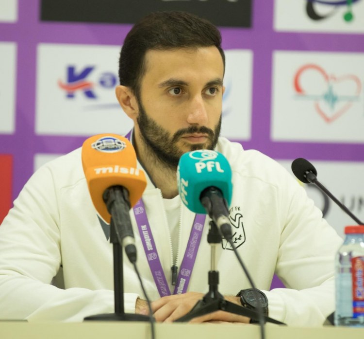 “Bəlkə də, bir az bəxtimiz gətirdi” – “Sumqayıt”ın məşqçisi