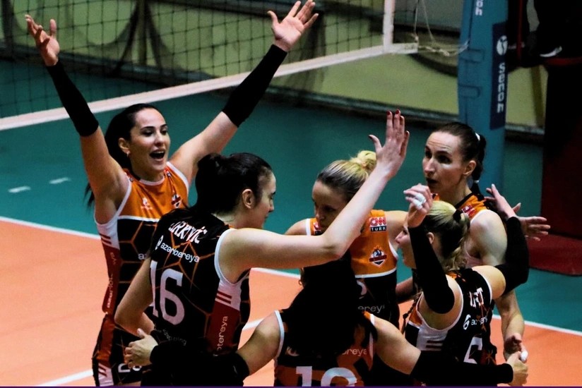 Təxirə salınan oyunda "DH Volley” qalib gəldi