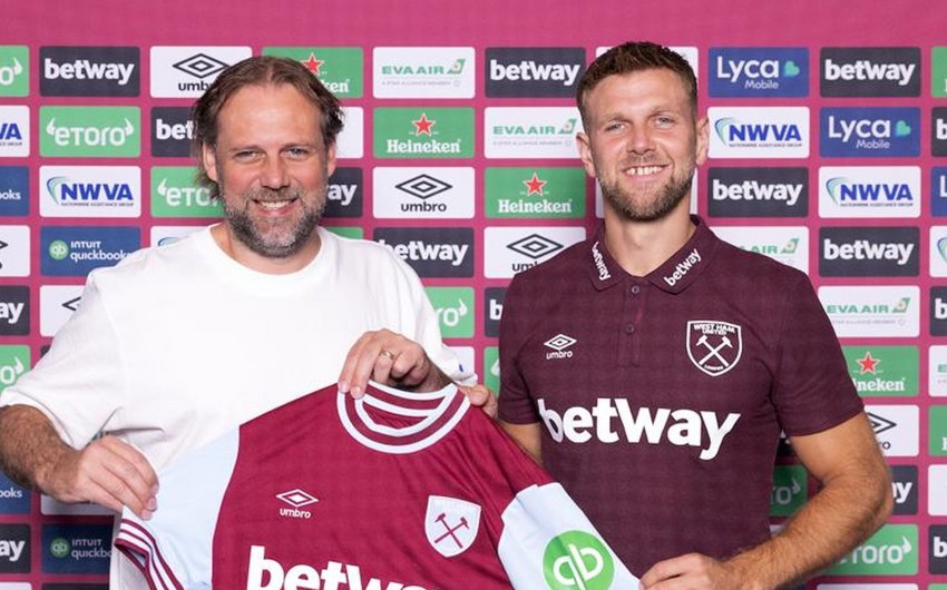 “Milan” “Vest Hem”in hücumçusu ilə bağlı danışıqlar aparır