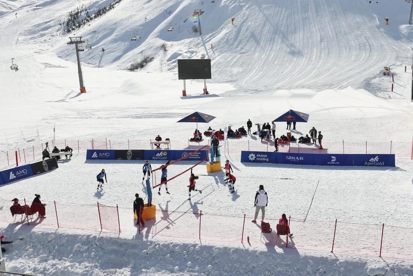 Qar voleybolu üzrə ölkə kuboku başa çatıb