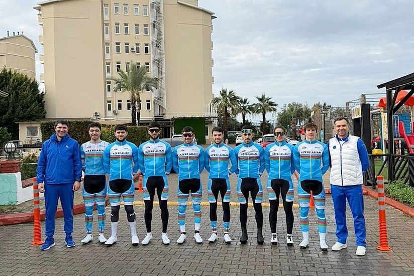 Azərbaycan velosipedçiləri Türkiyəyə yollandılar