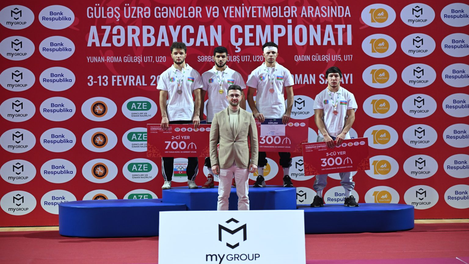 Yunan-Roma güləşi üzrə mübarizəyə yekun vuruldu