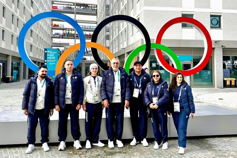 MOK rəsmiləri Milanda Azərbaycan nümayəndə heyəti ilə görüşdü