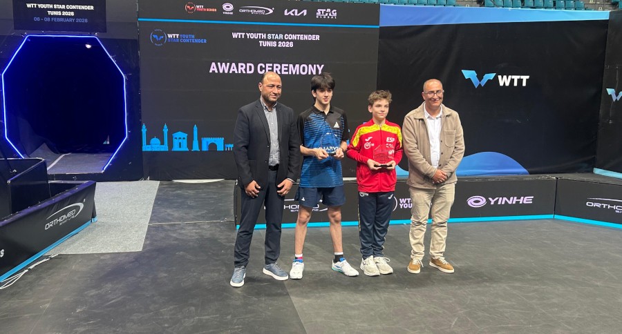 Stolüstü tennisçimiz beynəlxalq yarışı iki mükafatla başa vurdu