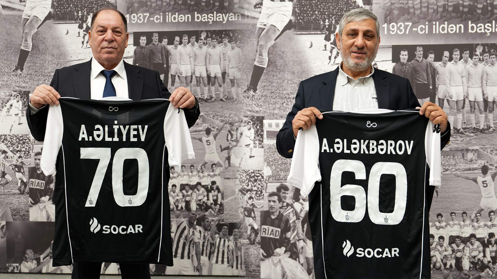 &ldquo;Neftçi&rdquo;dən veteran futbolçularına təbrik