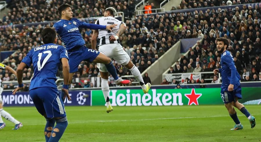 "Nyukasl" &ndash; "Qarabağ" matçı azarkeş sayına görə dördüncü oldu