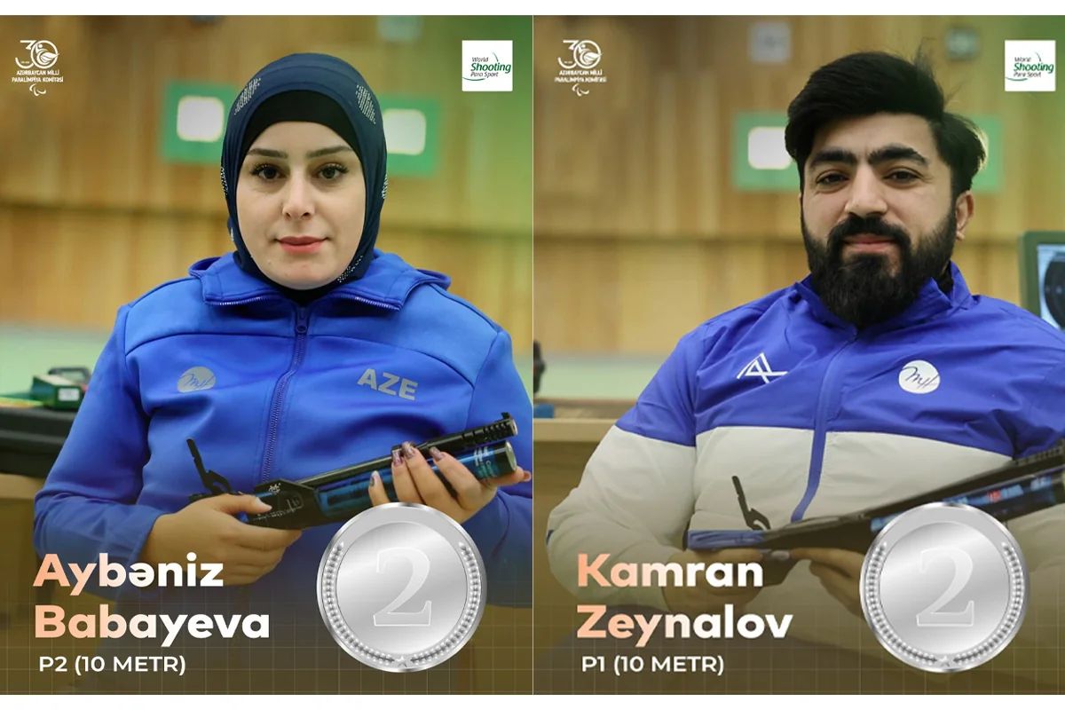 Babayeva və Zeynalovdan qran-pridə gümüş medal