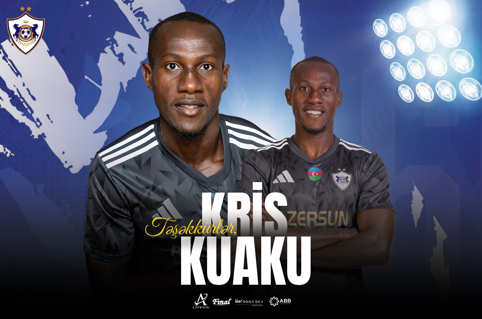 &ldquo;Qarabağ&rdquo; Kuakunu Norveç klubuna satdı