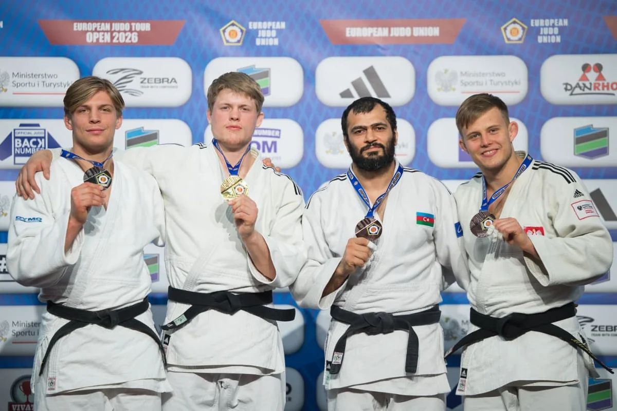 Azərbaycan cüdoçularından Varşavada daha iki medal