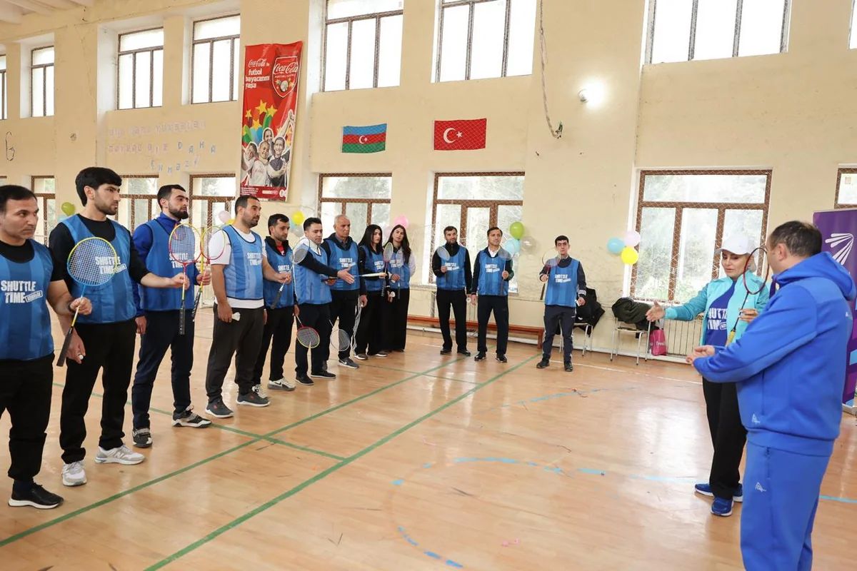 Şirvanda BWF-nin badminton təlimləri keçirilib