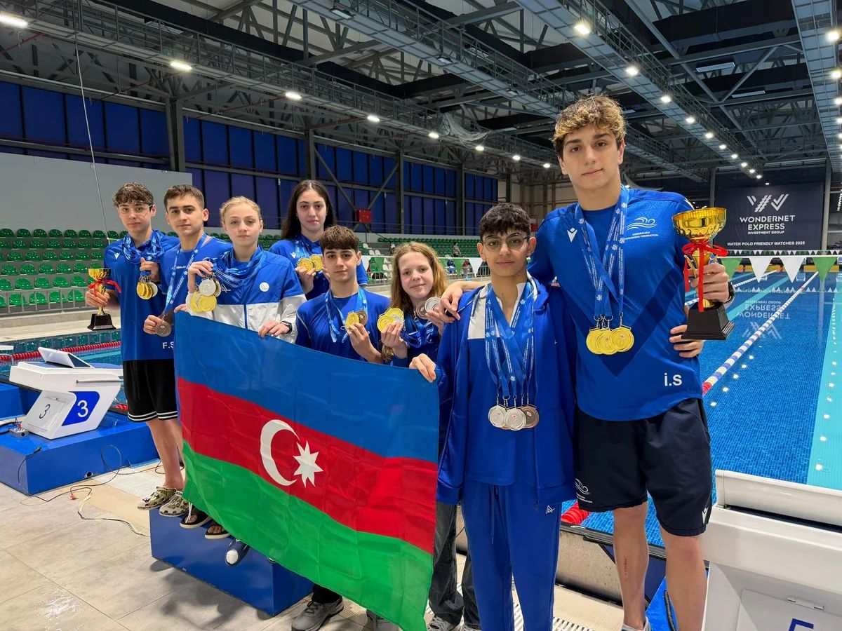 Azərbaycan üzgüçülərindən Kutaisidə uğurlu nəticə